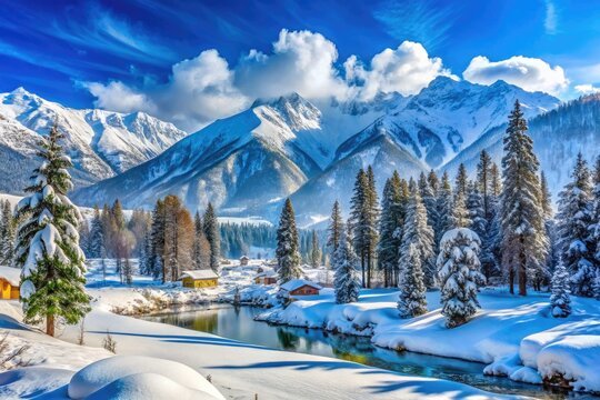 kashmir snow 1
